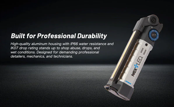 Next LED Foldable Dual Sided Inspection Light - NT-7885M - Image 4